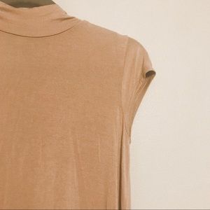 mauve high neck dress from pacsun